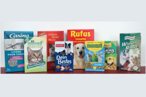 Verschiedene Karton Verpackungen